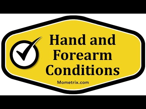 Hand and Forearm Conditions