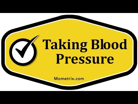 Taking Blood Pressure