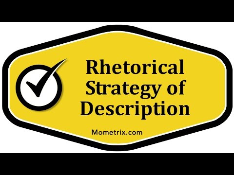 Rhetorical Strategy of Description