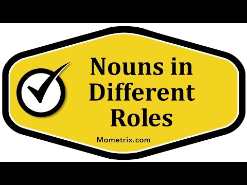 Nouns in Different Roles