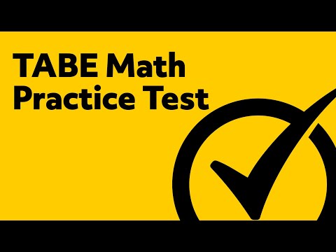 Free TABE Math Practice Test