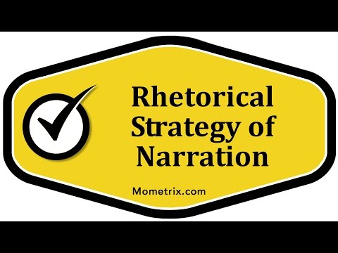 Rhetorical Strategy of Narration