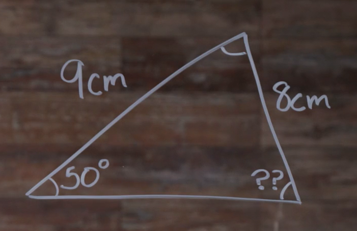 triangle with two sides and an angle