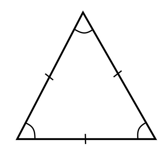 equilateral triangle