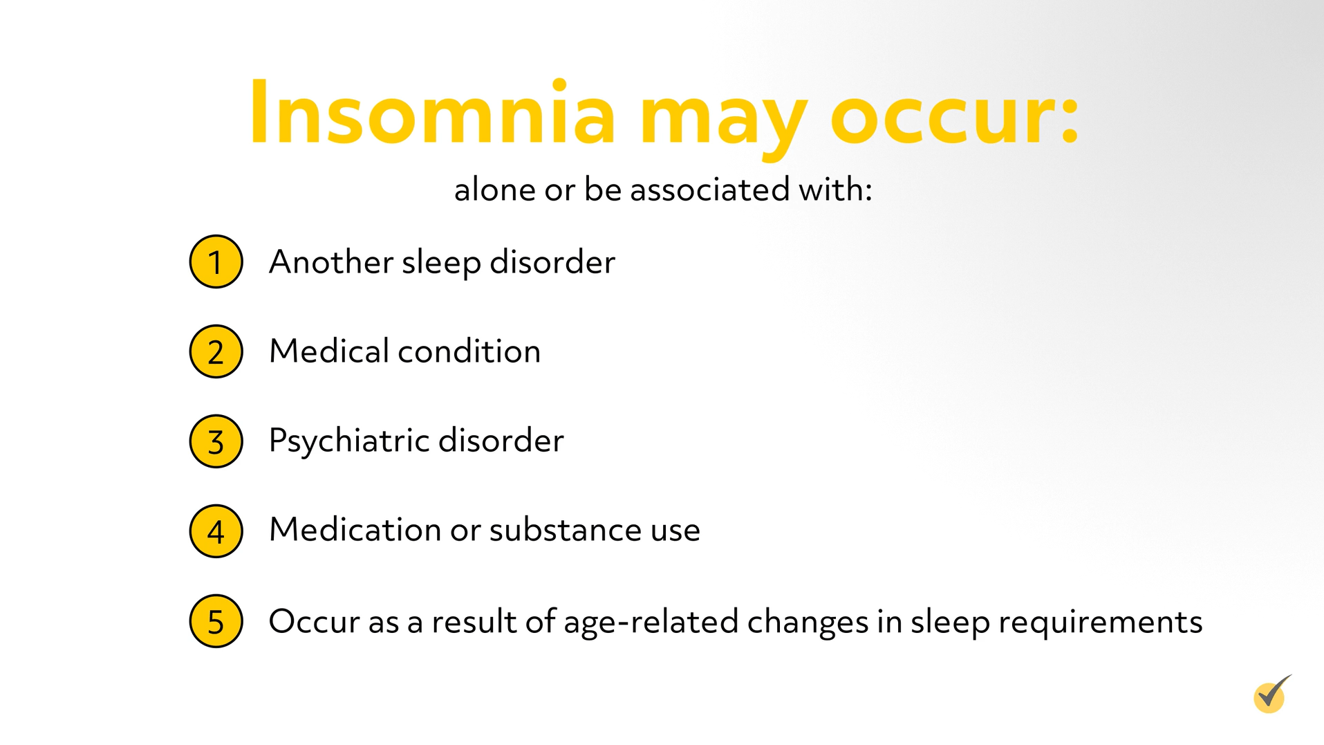 conditions that can occur with insomnia