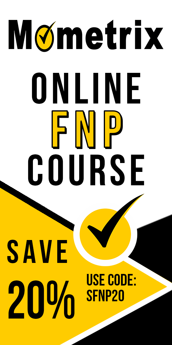 Click here for 20% off of Mometrix FNP online course. Use code: SFNP20