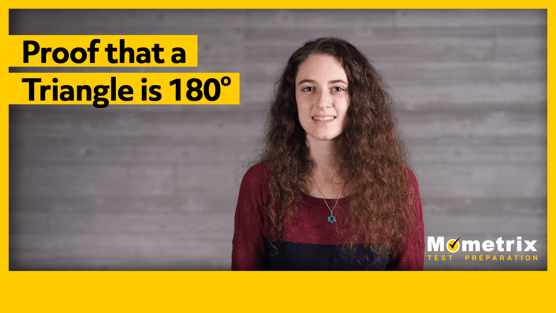 Proof that a Triangle is 180 Degrees (Video)