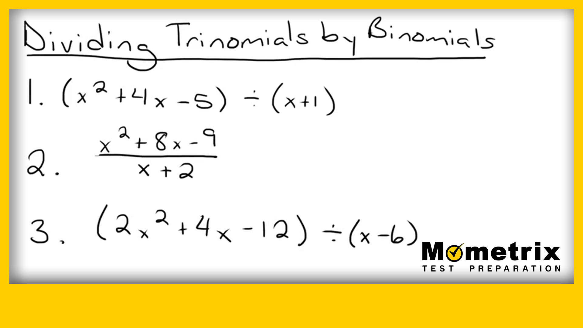 Practice question videos