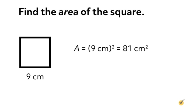 area of a square