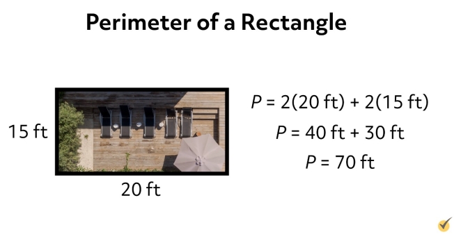 perimeter of a rectangle