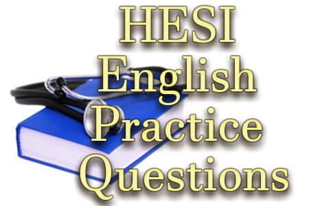 HESI English Practice Questions