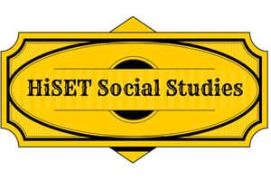 HiSET Test Review – Social Studies Study Pack