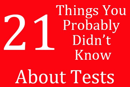 21 Things You Probably Didn’t Know About Test Preparation [Infographic]