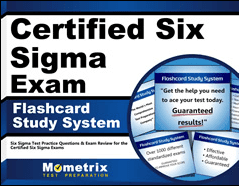 Certified Six Sigma Exam Flashcards Study System