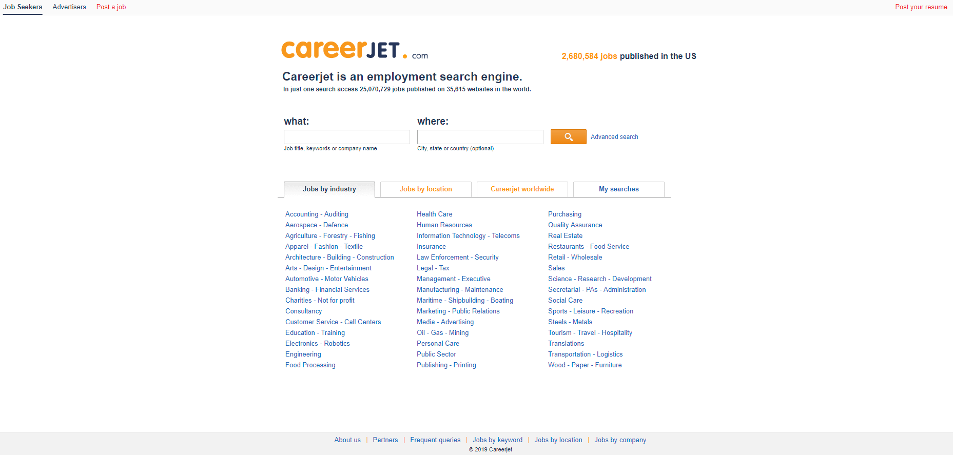 Click to go to CareerJet.com