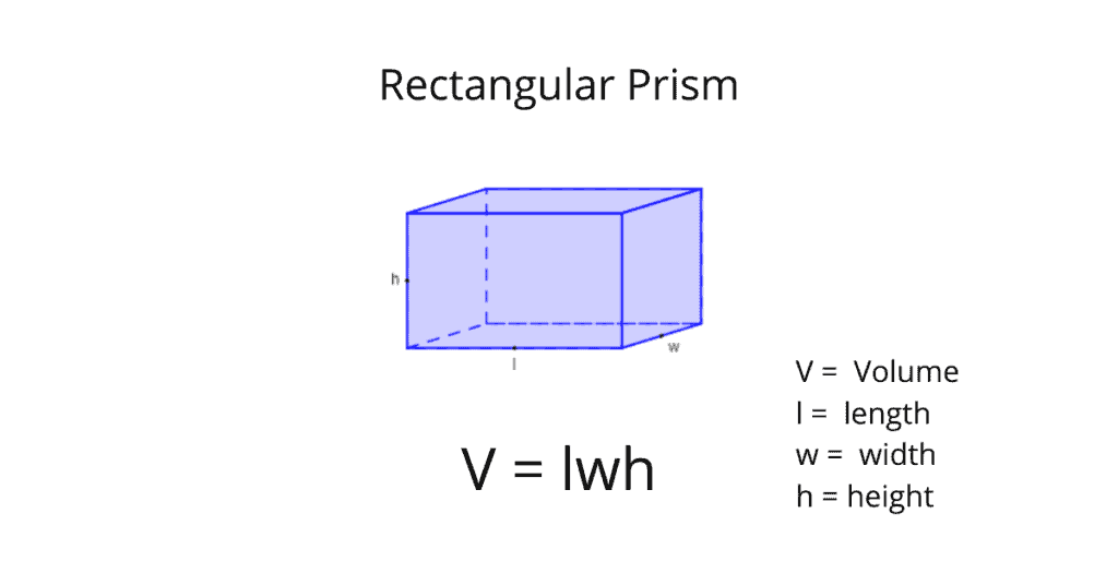 volume of rectangle