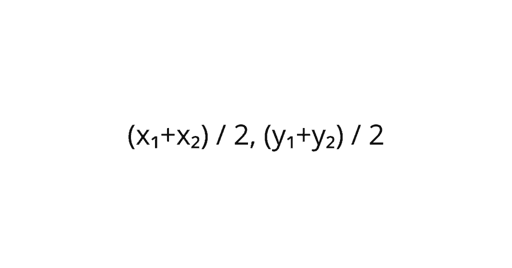 Midpoint Formula