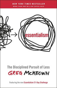 Essentialism Book by Greg McKeown