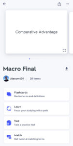 Quizlet Screenshot