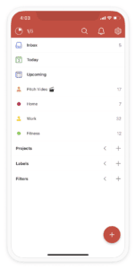 Todoist Screenshot