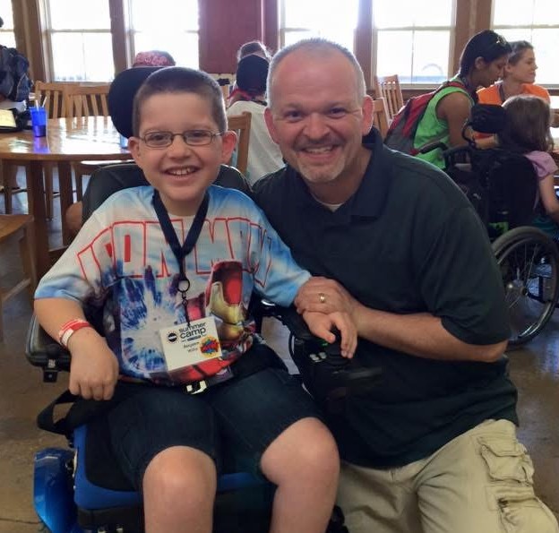 Benjamin at Camp