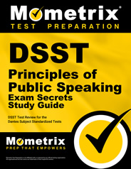 DSST Principles of Public Speaking Secrets Study Guide