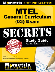 MTEL General Curriculum Exam Secrets Study Guide