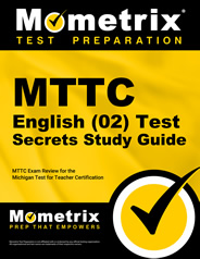 MTTC English Test Secrets Study Guide
