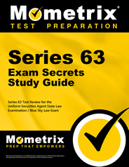 Series 63 Exam Secrets Study Guide
