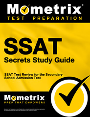 SSAT Secrets Study Guide