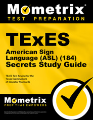 TExES American Sign Language Exam Secrets Study Guide
