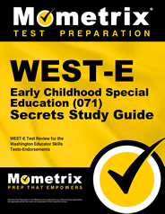 WEST-E Early Childhood Special Education Secrets Study Guide