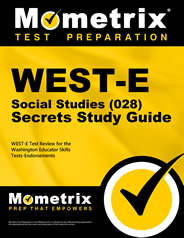 WEST-E Social Studies Secrets Study Guide