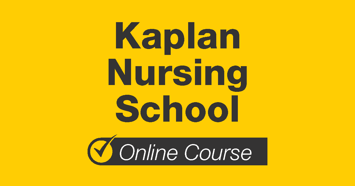 Kaplan Nursing School Online Course