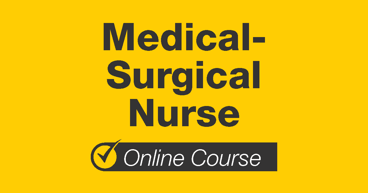 Medical-Surgical-Nurse Online Course