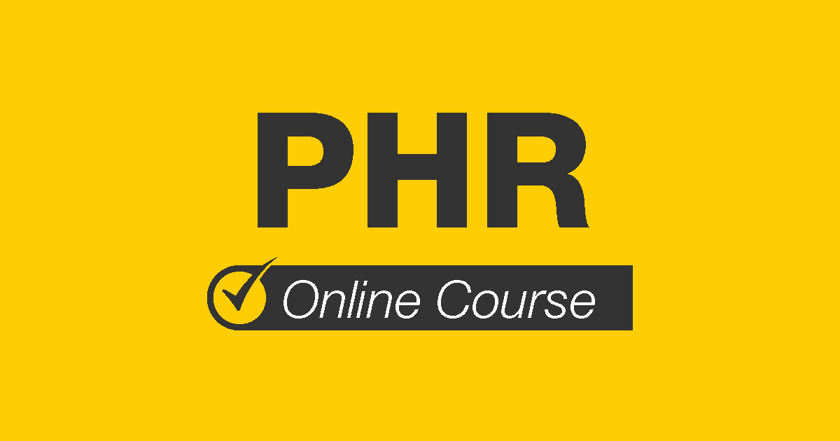 PHR Online Course