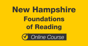 New Hampshire Foundations of Reading online course thumbnail.