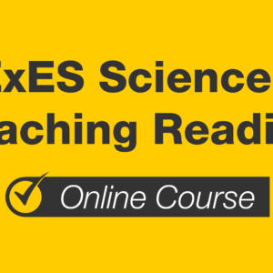 TExES Science of Teaching Reading online course.