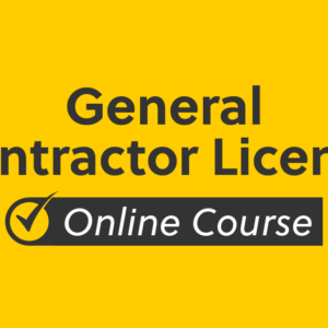 General Contractor License online course thumbail.
