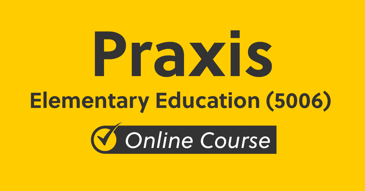 Praxis 5006 online course thumbnail.