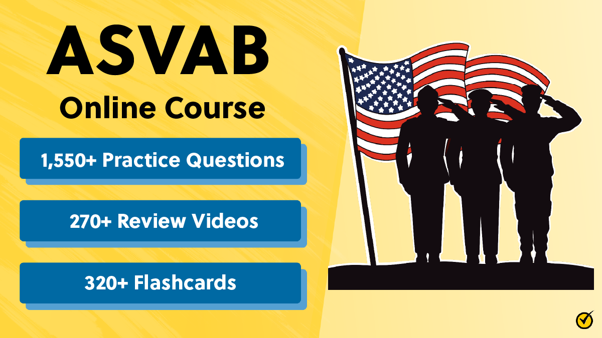 ASVAB Prep Course (1,550+ Practice Questions) | Mometrix