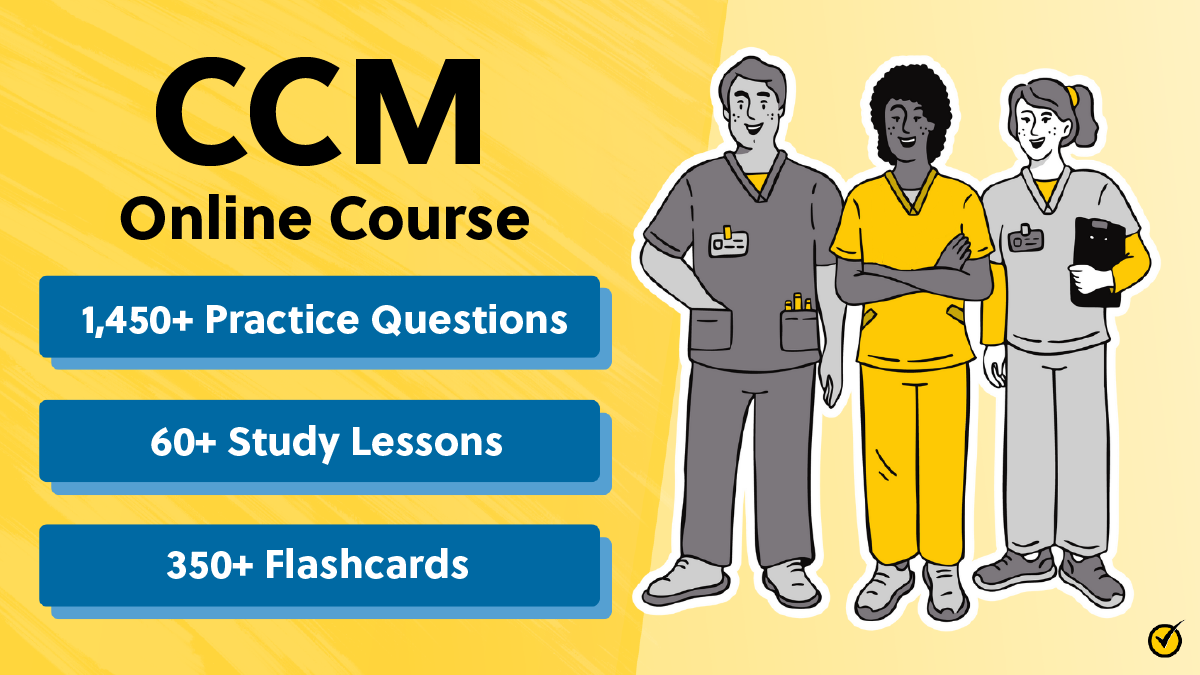 Online CCM Certification Prep Course (1450+ Practice Questions) Mometrix